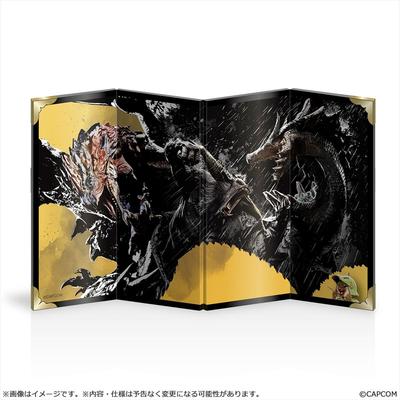Monster Hunter Настенное искусство Мост Мини Складной H175 x Ш300 x Бумага и Железный Экран, Прибл.. D2мм,