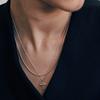 Verte 925 Silver Dew Necklace   un.Silver.212
