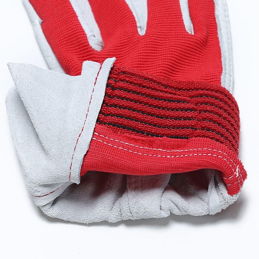 Durable Heat Resistant Leather Gauntlets Safety Gloves Welding Gloves Welders Supply