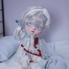 Кукла BJD Meeler Девочка Полный Набор 24см SD Смола Шарнирная Кукла Ручной Работы Будущая Маленькая Девочка-Робот Полный Набор 1 Кукла Глаза Макияж Лица Голова Одежда Парик