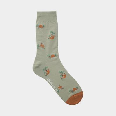 STUDIO SOCKSTOP SOX ISLAND CO Носки унисекс с рисунком ленивца