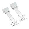 2PCS Telescoping Stabilizer Jacks - 650 lbs Support and 1000 lbs Capacity Swing Down Stands for RV Trailers