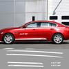 2 шт., боковые наклейки на дверь автомобиля для Jaguar XF 250 260, спортивный стиль «сделай сам», автоаксессуары, виниловая пленка в полоску, комплект декора