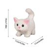 Stuffed Animal Electronic Stuffed Doll Tail Wagging Walking Interactive Cat  Boys Girl