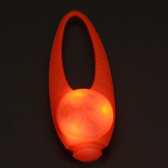 Подвеска для питомца, прочная светодиодная силиконовая подвеска, ночная светящаяся бирка на ошейник