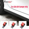 Универсальная боковая юбка автомобиля, бампер от царапин, украшение автомобиля, защитная полоса для бампера, защитная полоса из углеродного волокна для автомобиля