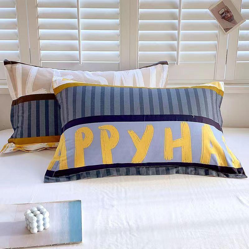 Пара хлопковых наволочек из саржи 48*74см на все времена года