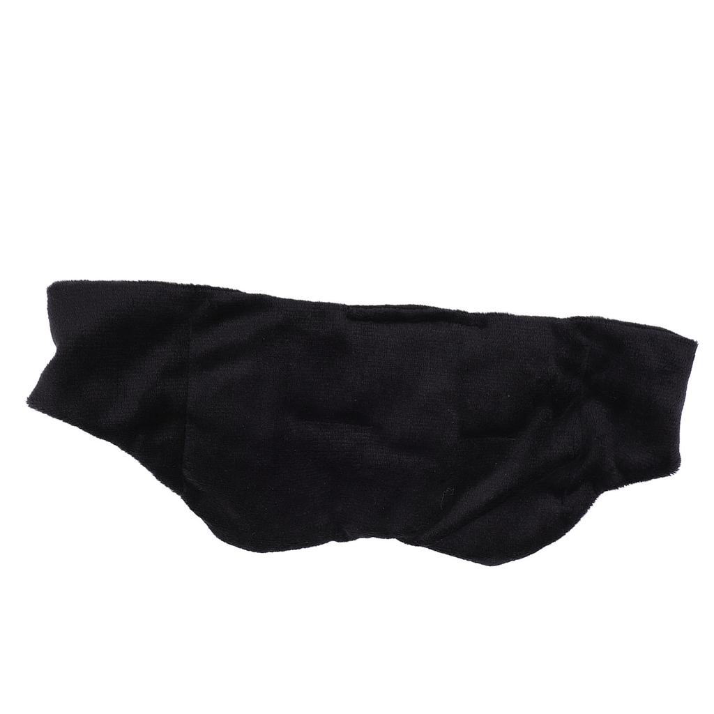Sleeping Eye Cover Soft Comfortable Weighted Eye Cover Hook and   Fastener Closure for Nighttime