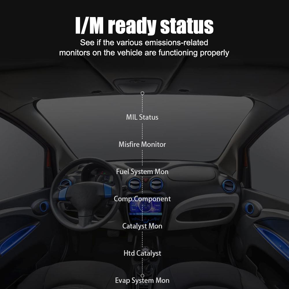 Автомобильный диагностический инструмент V314 Автомобильный сканер OBDII Считыватель Обнаружение Автомобильный детектор неисправностей Универсальная бортовая карта считывания кодов