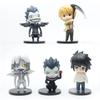 5 шт./комплект Аниме Блокнот L Lawliet Фигурка Милое Издание Rem Yagami Light Фигурки Действия Коллекционные Ryuk Аниме Фигурка мальчики Подарки