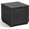 Графитовый пуфик для хранения Keter Cube 213816 422801