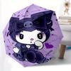 1pc Cute Kuromi Automatic Opening and Closing Folding - A Good Choice for Gifts, Fashionable and Convenient Umbrella With Cute Cartoon Characters, Dur