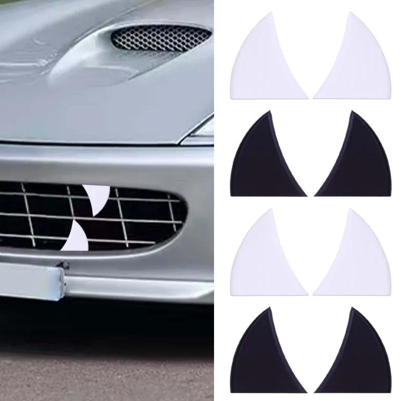 Car Vampire Fangs Bumper Sticker Halloween Decoration 3D Horror Teeth Decal For Auto Truck Spooky Exterior Styling Accessories
