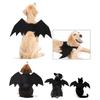 Cat Costume Bat Wing Costume for Dogs Party Props Dress Up Accessories Adjustable Pet Cape Festival Photo Suit