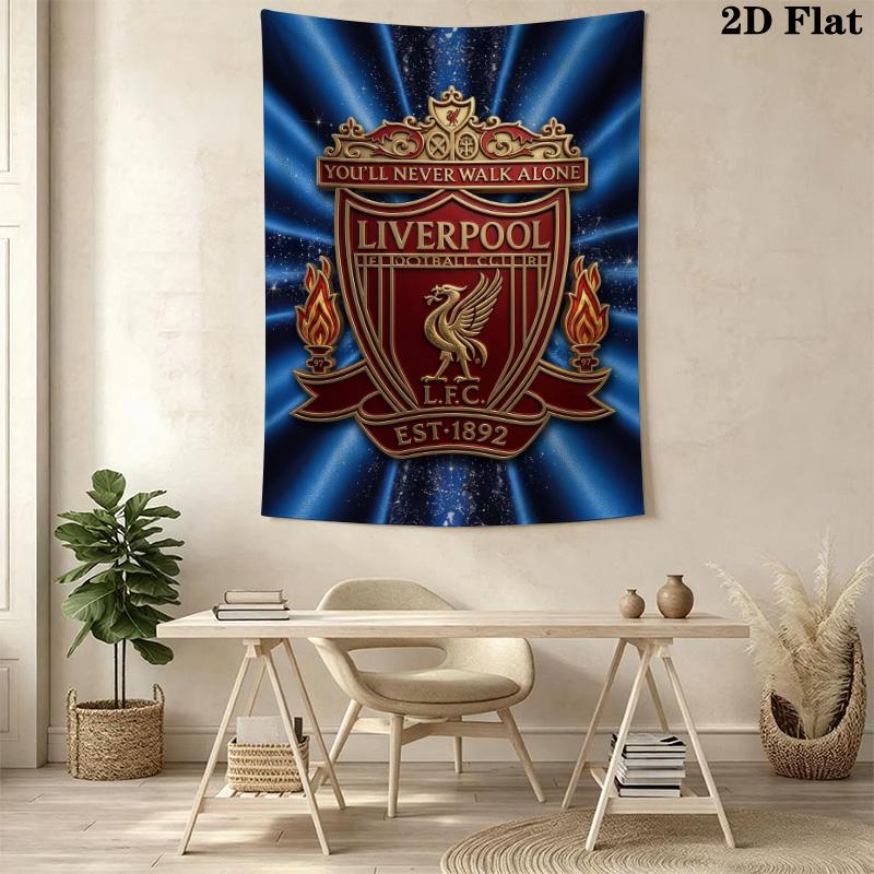 Fc Liverpool You'Ll Never Walk Alone Threepiece Set 1 Duvet Cover 2 Pillowcase Without Core Soft And Comfortable Bedding Set