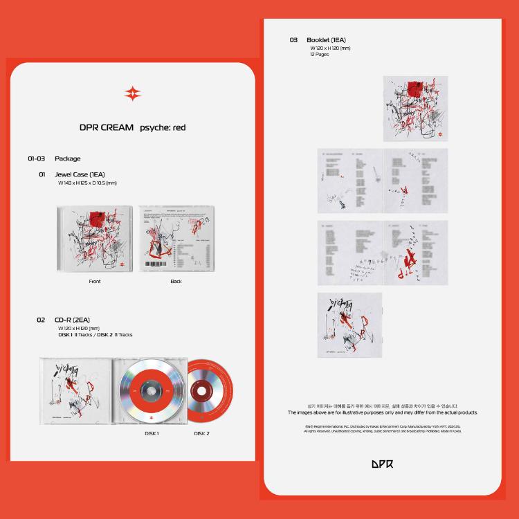 DPR Альбом CREAM Psyche Red