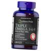 Омега 3 6 9, Рыбий Жир и Льняное Масло, Triple Omega 3-6-9 Fish & Flax Oils, 120гелкапс (67367033)