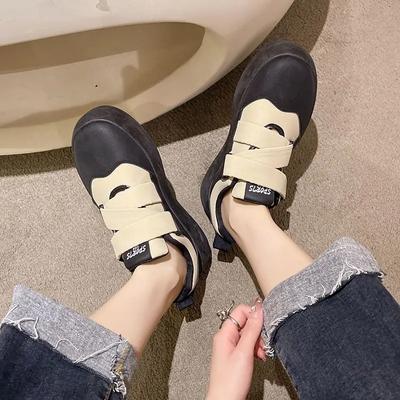 Модные черные спортивные женские туфли на высокой платформе, женская обувь 2024 года, кроссовки, новинка, удобная и элегантная мода, городской стиль