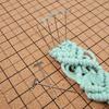 Crafting Grid Board with Instruction Lightweight Project Pad for String Projects Reusable and Handy Braiding Board