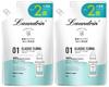 Bulk Purchase: Laundrin WASH Concentrated Liquid Laundry Detergent, Large Capacity, Classic Floral, Refill, Double Size, 720g X 2