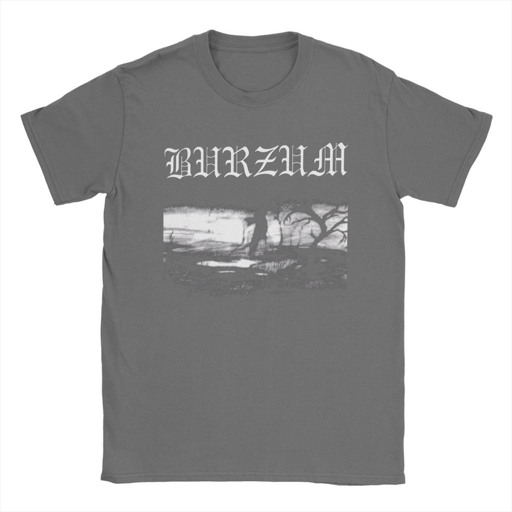 Повседневная футболка Burzum для мужчин, хлопковая футболка с круглым воротником, футболка с коротким рукавом, графическая одежда