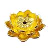 Lotus Shape Incense Plate Stick Burners Holder Home Sandalwood Censer Decor