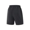 Li-Ning Fashionable Comfortable Quick-Dry Cool Antistatic Solid Color Mid-Waist Breathable Versatile Straight-Leg Sports Shorts Men Shorts AKSV633-1