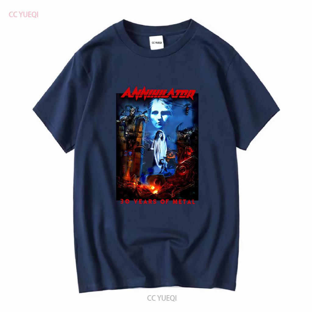 Popular Annihilator 30 Years Of Metal T Shirt Size S 234xl Fn829 Long Or Short Sleeves Vintage Washed Casual Designer Clothes