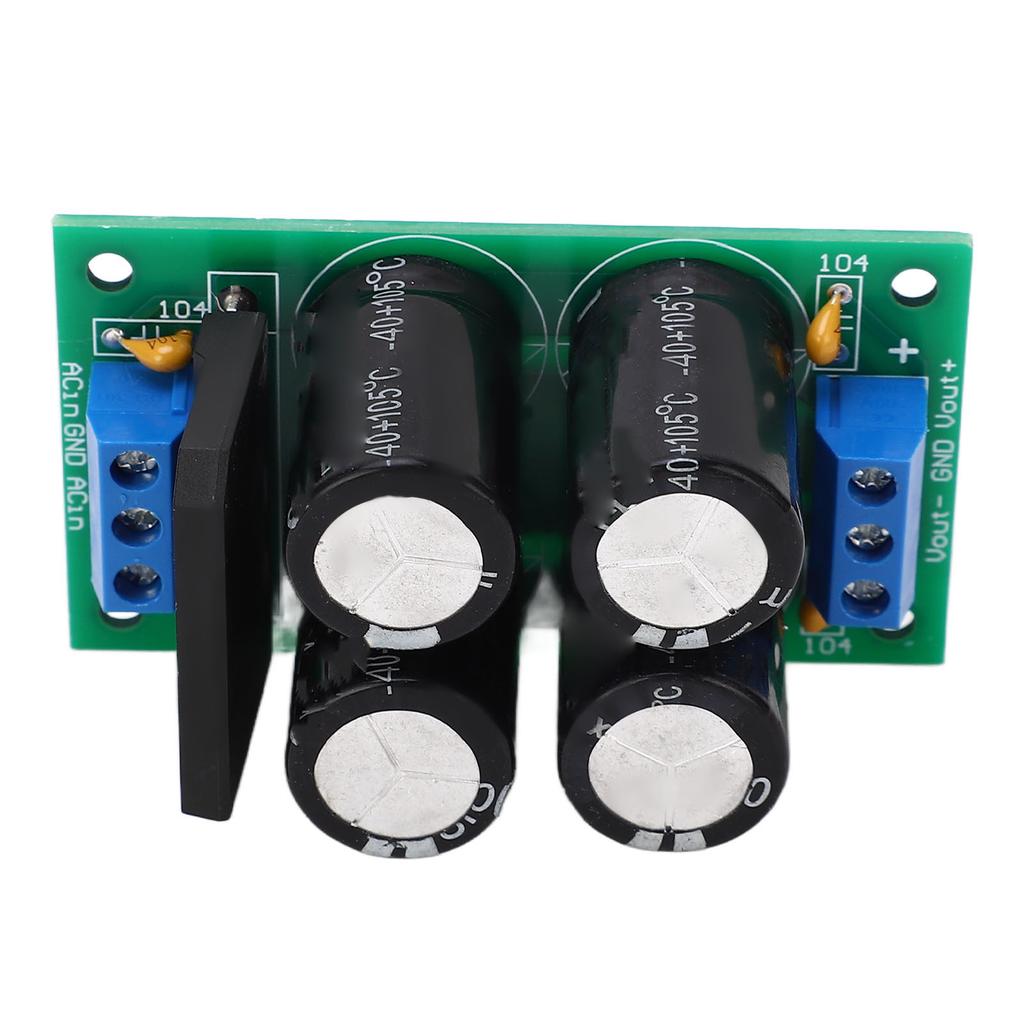Double Dual Power Amplifier Rectifier Filter Board Flat Bridge Unregulated Power Supply Board