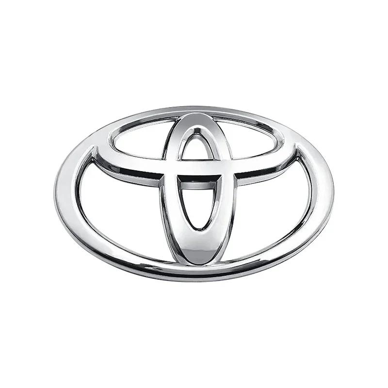 Автомобильный значок Значок на переднюю решетку логотип Наклейка на задний багажник для toyota RAV4 Camry yaris AVALON CHR PREVIA LEVIN PRIUS Vios REIZ