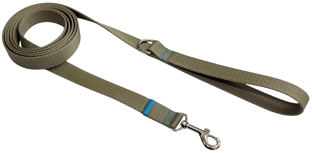 Dog Leash Traditional 2.5 cm Olive Zepnij Dog Leash Traditional 2.5 cm Olive Zepnij L - 2 m