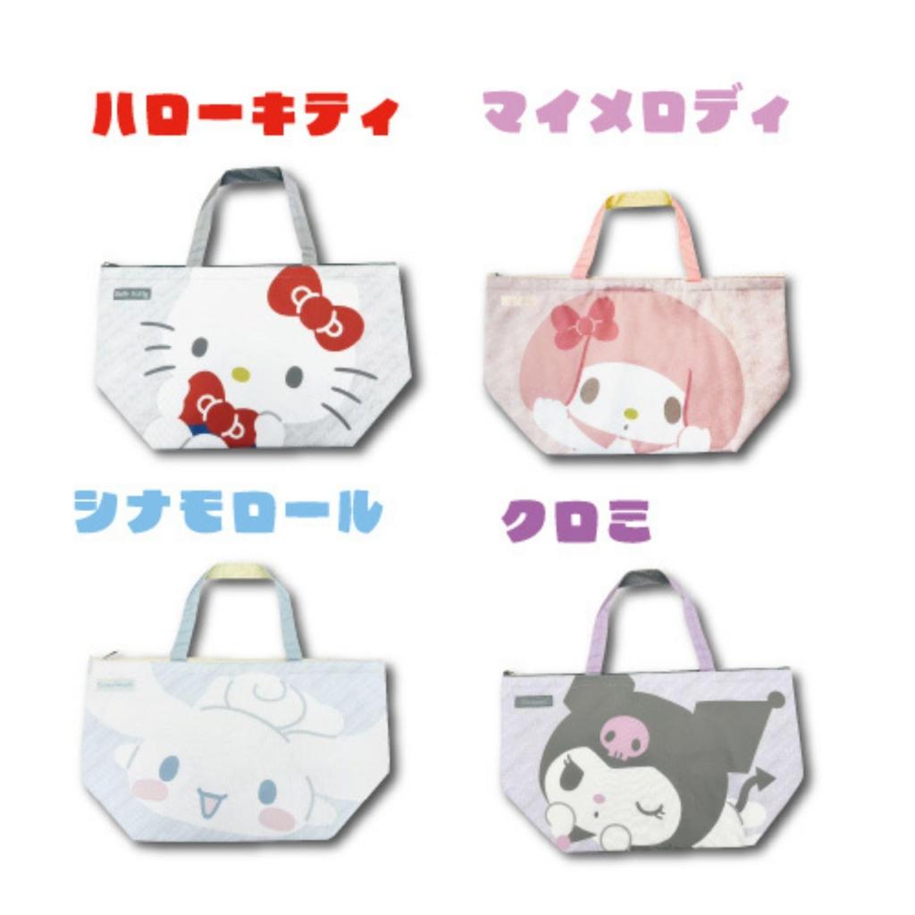 Hatayama Shoji Sanrio Термосумка Большая Сумка-тоут Большое Лицо Моя H33 x Ш57 x Г22см Сумка, Мелоди, Прибл.. (67203097)