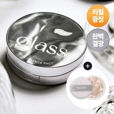 AGE20S Glass Skin Essence Pact Perfect (Основной продукт + пополнение)
