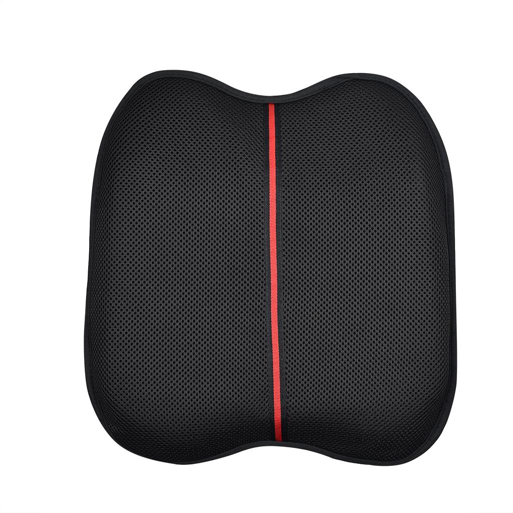 Motorcycle Seat Cushion with Sunshade Cover,Motorcycle Gel Seat Pad for Long Rides with 3D Honeycomb Shock-Absorbing Breathable