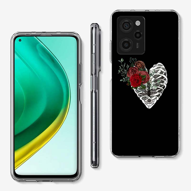 Ярко-красные Розы Цветы Чехол для Телефона Для Xiaomi Poco M8 M7 M6 M4 M3 X7 X6 X4 Pro F7 Ultra M5S Mi 14 14T 15 15T 12T 10T Pro