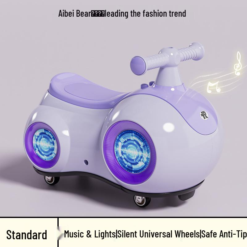 Одобренные знаменитостями детские ходунки и беговел: Бесшумная, противоударная машина-твист для детей в возрасте 1-3 лет