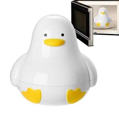 Пароварка для яиц для микроволновки на 4 порции, прибор для приготовления завтрака, идеально сваренные яйца, в форме утки, аксессуары для приготовления в микроволновке для кухни