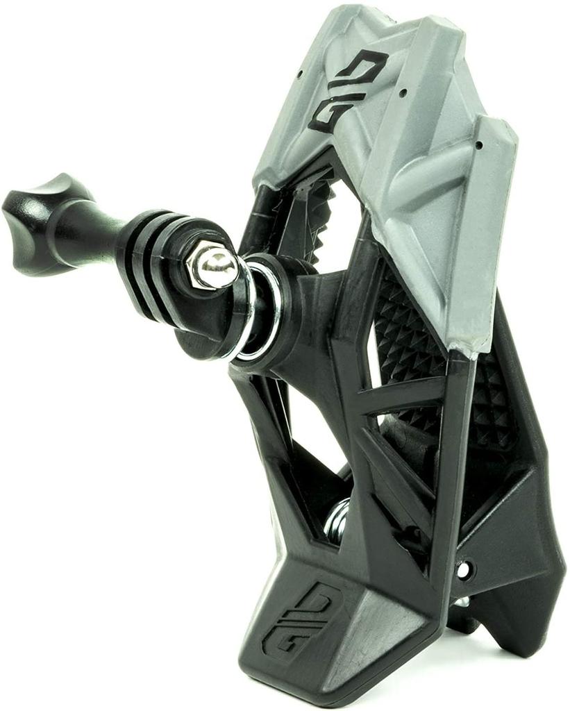 Mount That Shake or Shift Just by Clipping It To Your Dango Design Gripper Mount Bike Helmet Chin Mount Accessory Compatible with Action Cameras