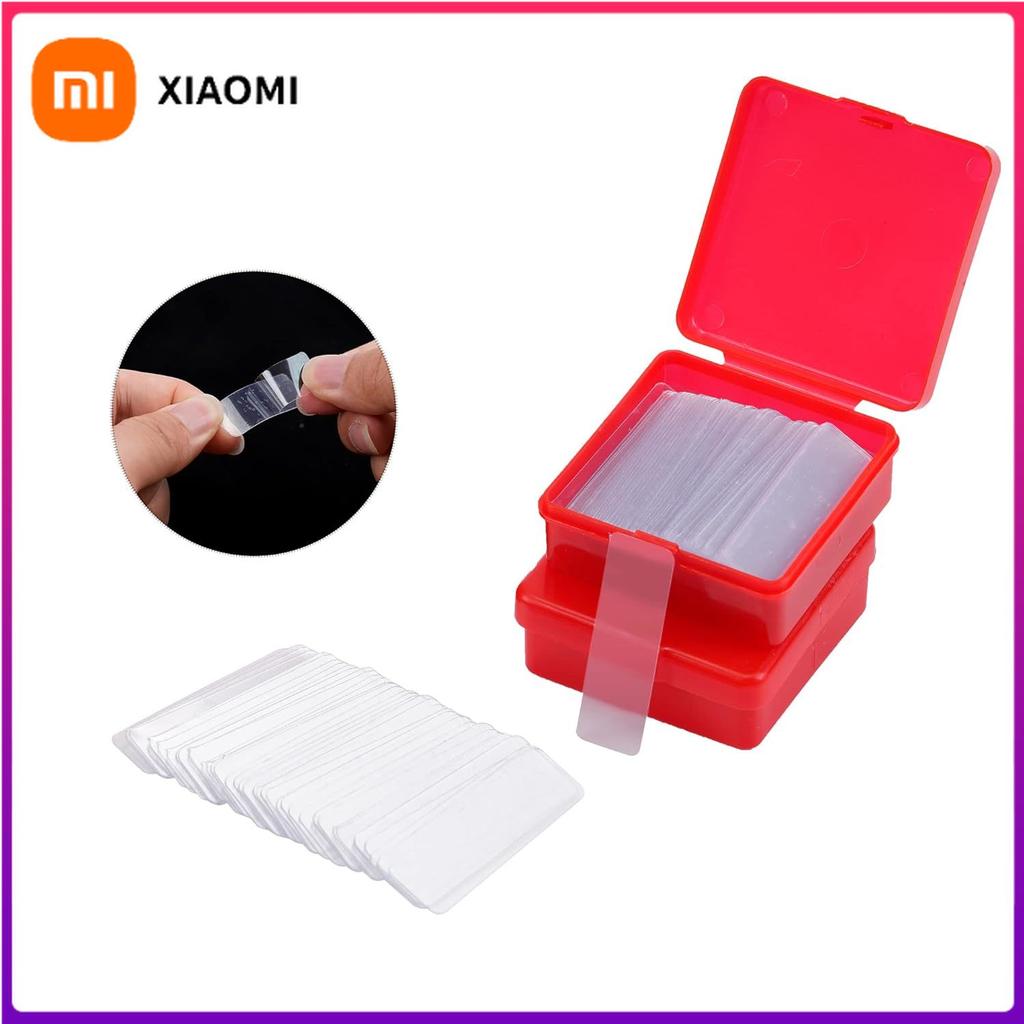 Xiaomi 60-600PCS Double Sided Adhesive Tape No Trace Reusable Square Adhesive Mount Heavy Removable Transparent Wall Mount Sticker