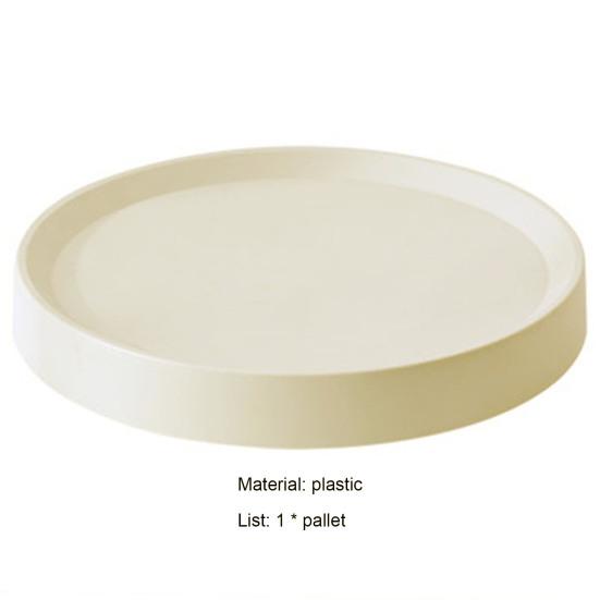 Flower Pot Tray Corrosion-resistant Sturdy TPR Hidden Mobile Flower Pot Saucer for Garden