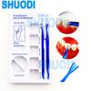1 quti Dental Shaffof Servikal Matritsalar Moslashuvchanlik Optimal Tishga Moslashuv Yupqa Qirralar Plomba Ustidan Nazorat Yopishmaydigan Dizayn