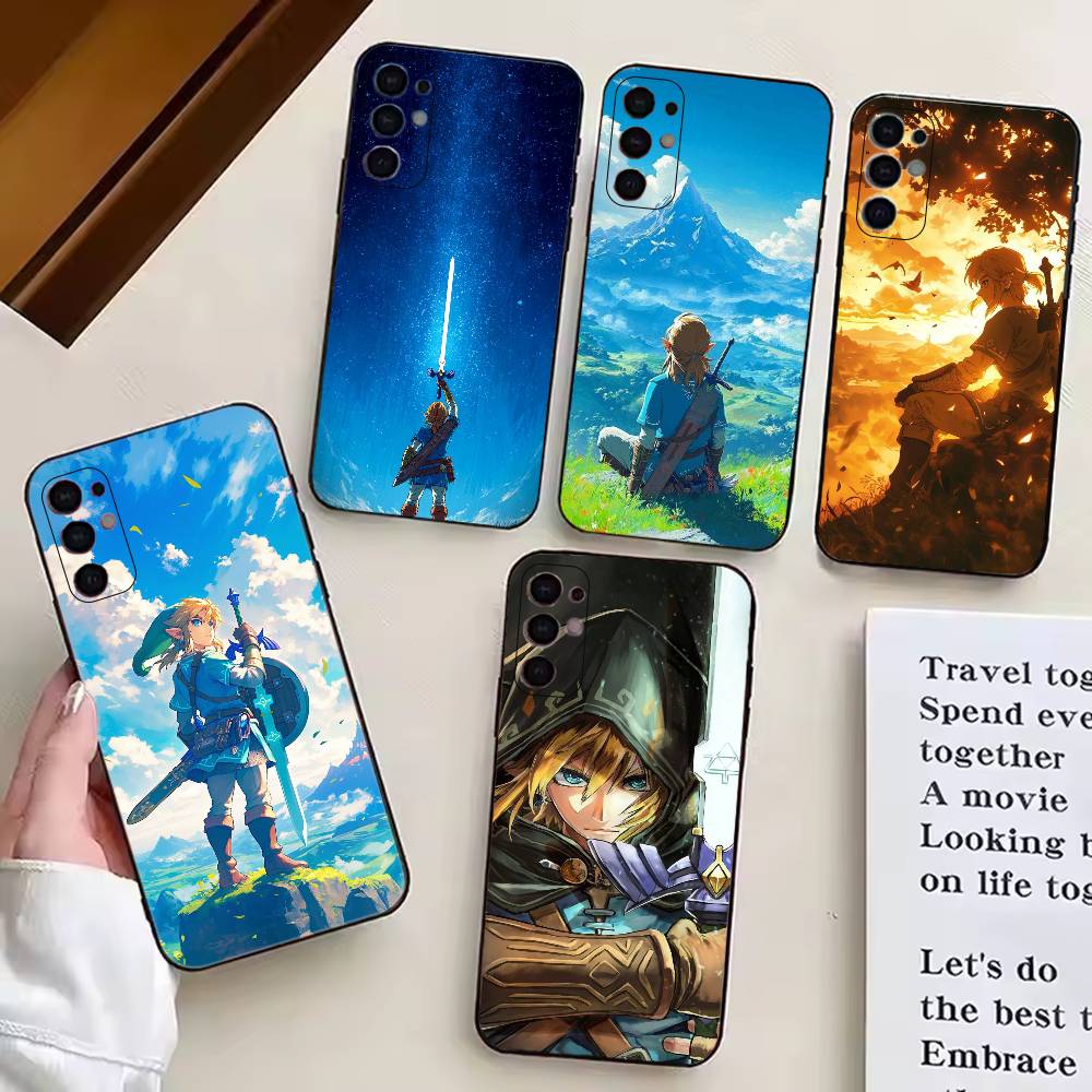 Game Z-Zelda L-Link Phone Case For Samsung S25,S24,S21,S22,S23,S30,Ultra,S20,Plus,Fe,Lite,Note,10,Black Cover