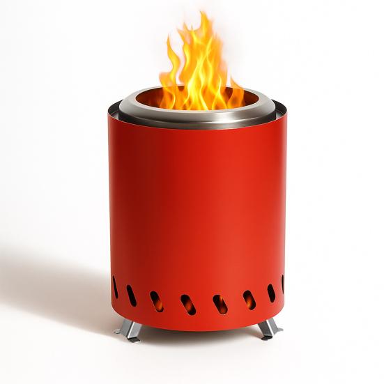 Портативная угольная плита Мини бездымный настольный костер Мало дыма