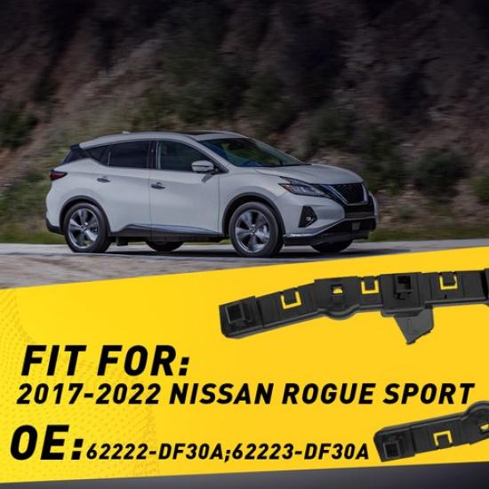 ДЛЯ 2017- NISSAN ROGUE SPORT Передний Левый Правый Сторона КРОНШТЕЙН БАМПЕРА EXV