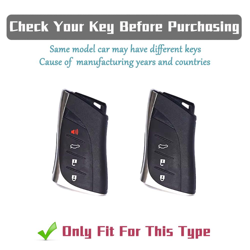 Anti-scratch Fob Key Case Cover for Lexus ES 200 260h 300h 350h RX 350h 450h NX 300h LX GX UX200 IS RC LS 450h Car Accessories