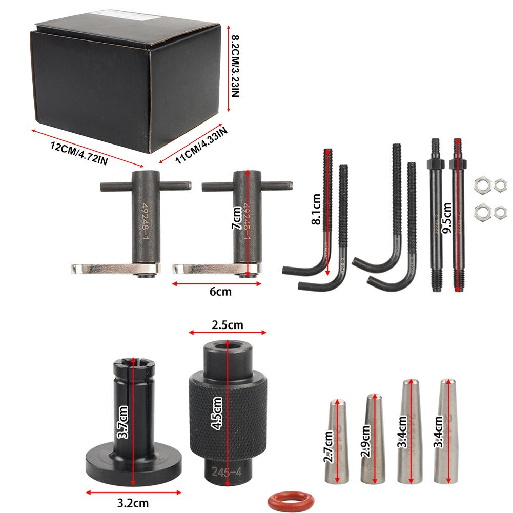 6706 Инструмент для снятия топливной рампы и GM245 Инструменты для уплотнений топливной форсунки #Replace EN-49248 для двигателей GM с непосредственным впрыском