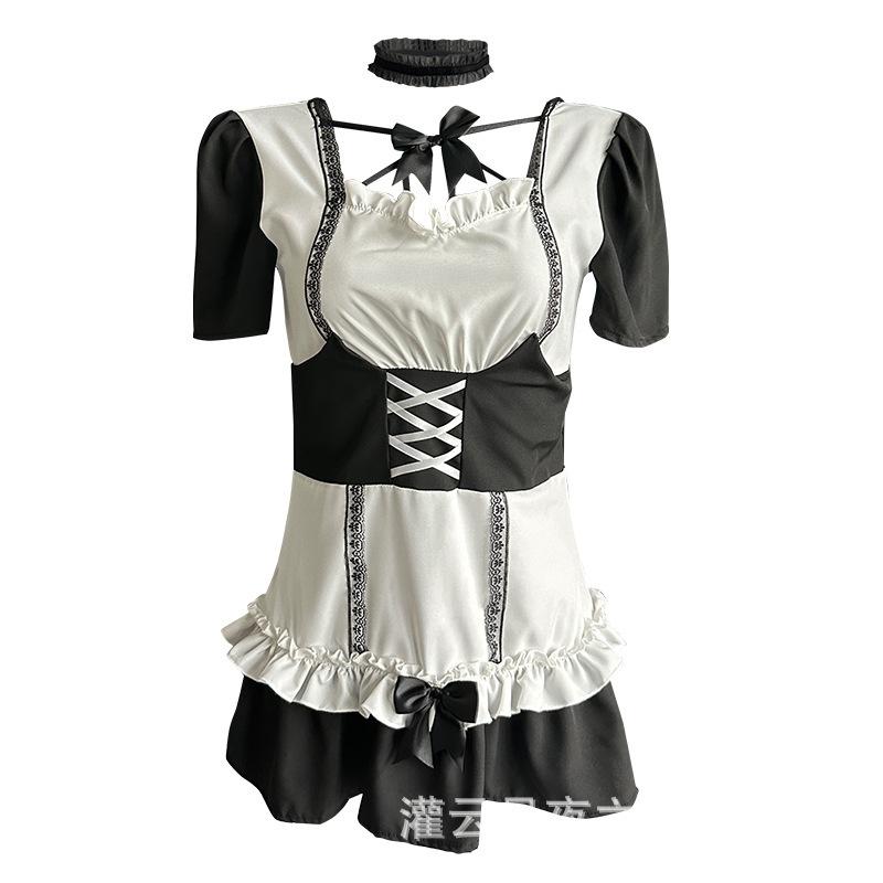 Сексуальная одежда женская чистое свободное желание постель униформа искушение спальный ночной горничная комплект горячая страсть нижнее белье