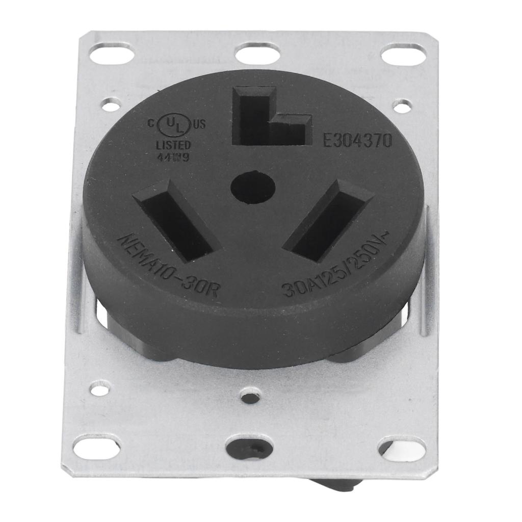 Receptacle Outlet Power Socket US Standard 3 Hole 30A 125V 250V NEMA 10?30R for Home