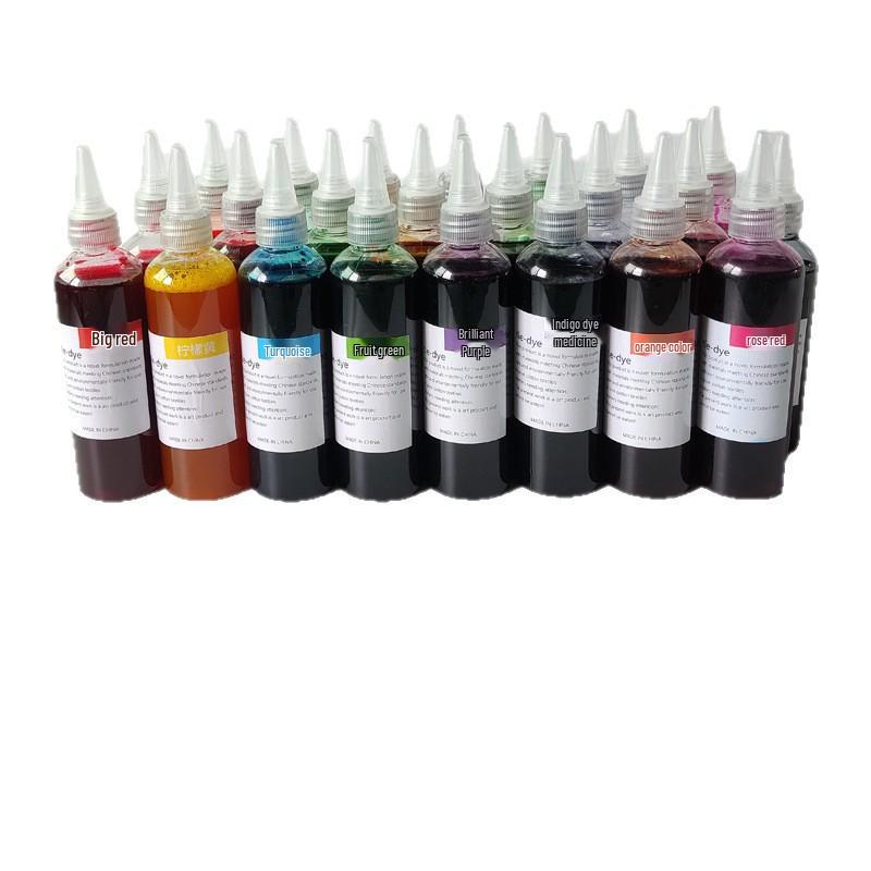 28-Color Eco-Friendly Tie-Dye Kit: DIY Tools & 250ML Pigments