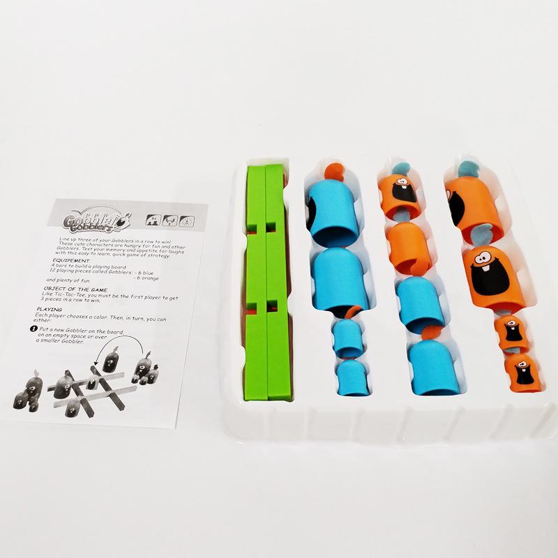 Странная игра «Четыре в ряд» с курицами Gobblet Gobblers для всей семьи